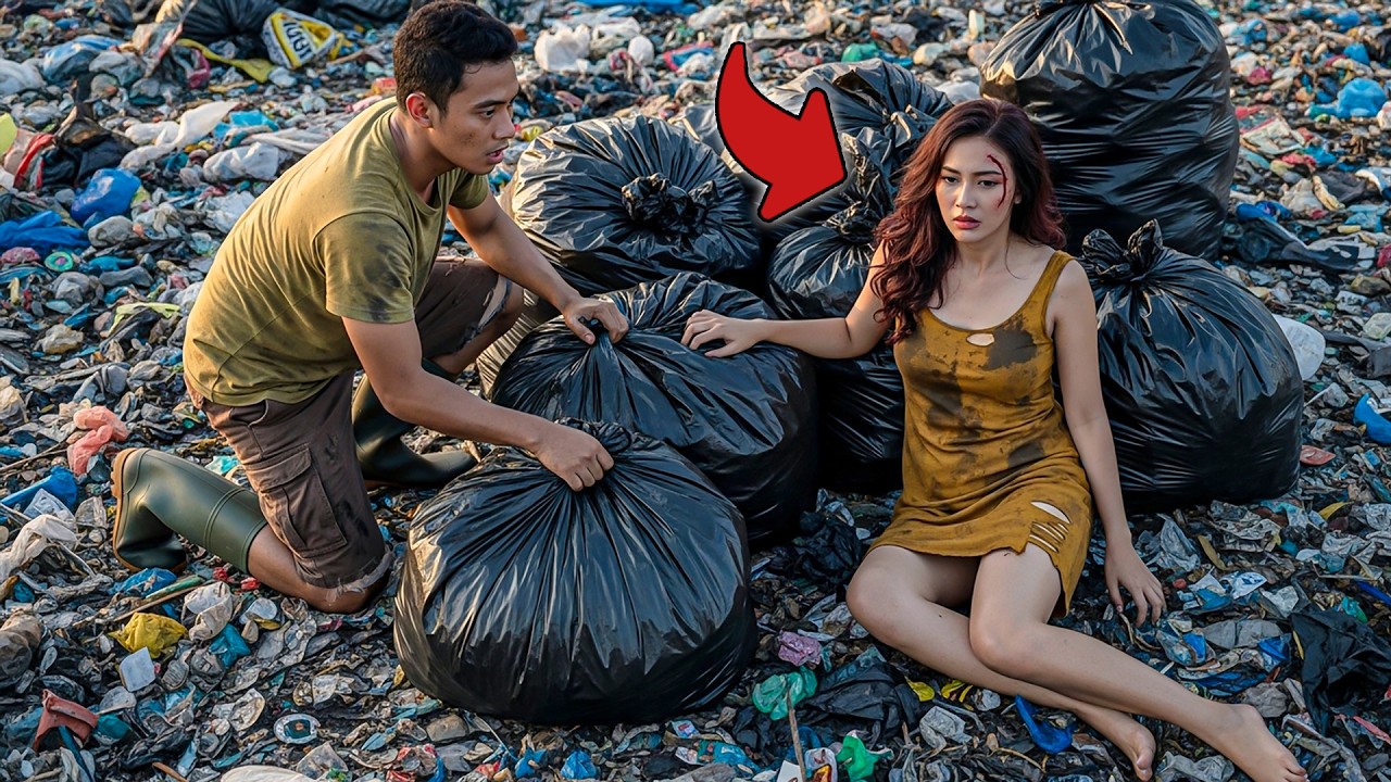 'AKU INI APA?' SEORANG PEMULUNG TAK SENGAJA MENEMUKAN WANITA CANTIK BERADA DI TUMPUKAN SAMPAH!!