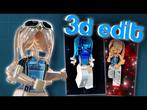 how to make a 3D ROBLOX EDIT *WITHOUT AFTER EFFECTS* | easy 3d edit tutorial ✨