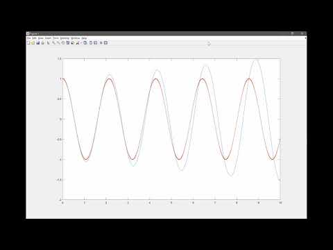 How to simulate a pendulum using the midpoint rule