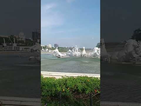 「奇美博物館」台南景點 無障礙環境#現實視角 #現場直擊 #噴水池#博物館#台南必玩 #退休生活 #銀髮族 #奇美博物館