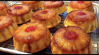 Pineapple Upside Down Pound Cake Recipe