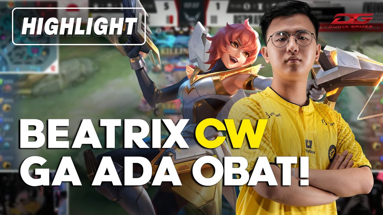 BEATRIX CW GA ADA OBAT! | Highlight Onic vs Bigetron MPL ID S11