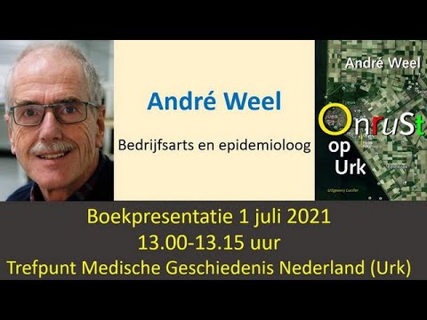 Boekpresentatie André Weel: Onrust op Urk. Een doktersblik op de geschiedenis.