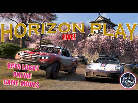 [LIVE] HORIZON PLAY - Online Game-Modes! | Forza HORIZON 6 JAPAN | Open Lobby 🎮