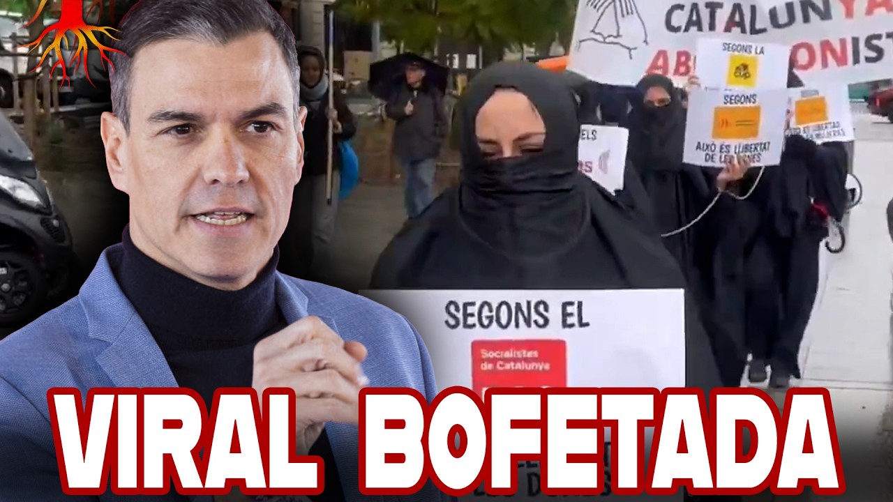 Feministas INCREPAN a Pedro Sánchez por PERMITIR EL BURKA en España🔥