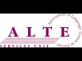 ALTE Services Unit - a short introductory video