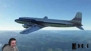 TrainingFlight™: Day 1 of learning PMDG's first MSFS aircraft, the DC-6!!!!!