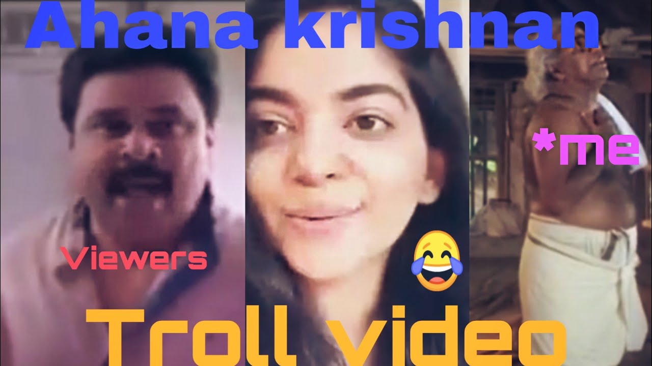 Ahana krishna troll video😂