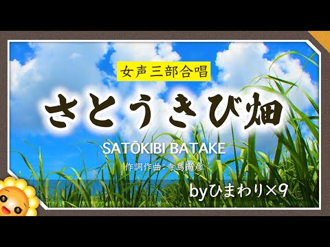 さとうきび畑（♬ざわわざわわ〜）byひまわり×9【合唱】フルバージョン　歌詞付き｜8/15終戦記念日