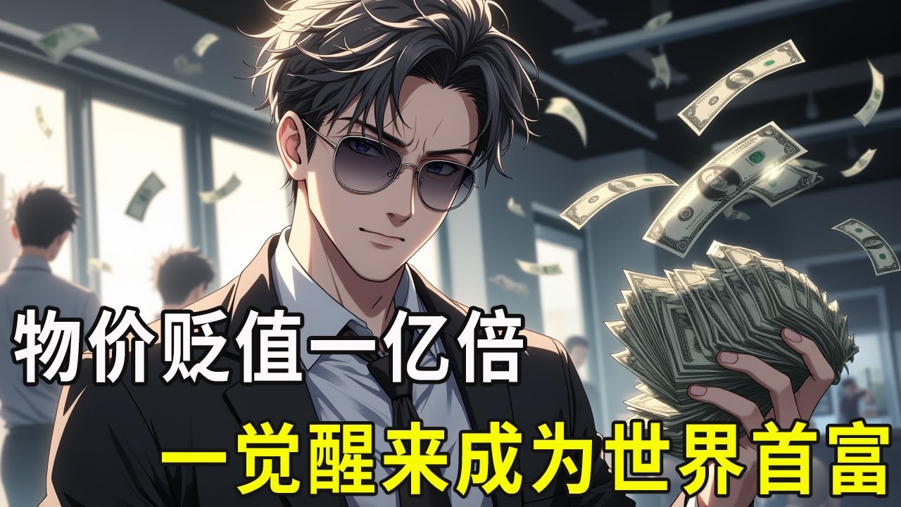 《物价贬值一亿倍》陆明因女友背叛，穷途末路，谁知一觉醒来，世界大变，物价竟贬值一亿倍，而陆明的财产却和贬值前一模一样，一跃成为世界首富……