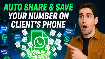 Auto-Save Your Number on Clients