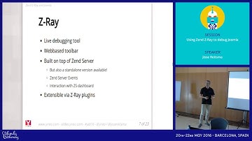 JAB16 - Using Zend Z-Ray to debug Joomla
