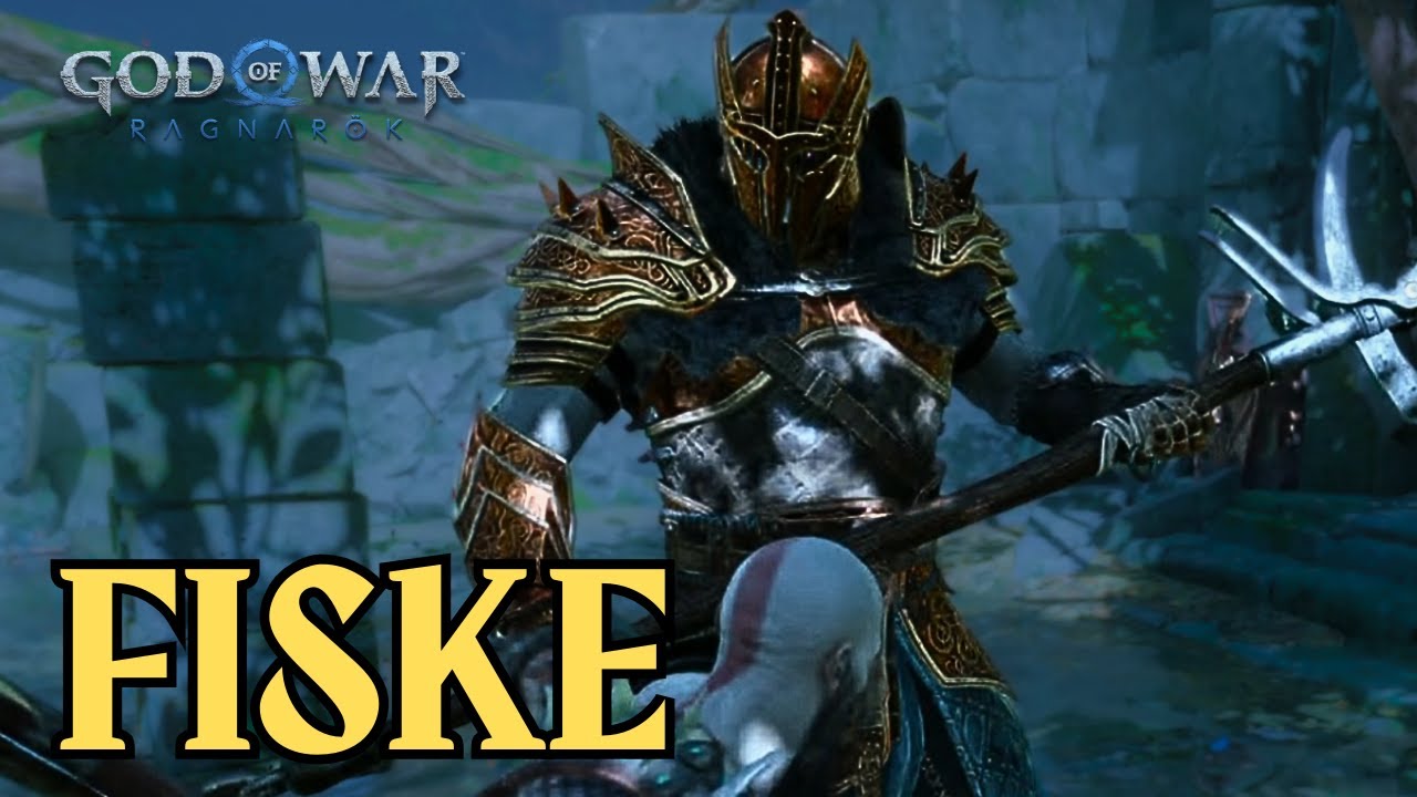 Taking Down Odin's Champion: Intense Fiske Boss Fight in God of War Ragnarok (4K 60 FPS)