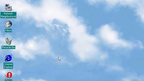 Windows 95 Startup and Shutdown with the Windows Vista/7 Sound