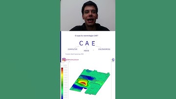 O que significa a sigla CAE? | Simulação Computacional na Engenharia #elementosfinitos #femap