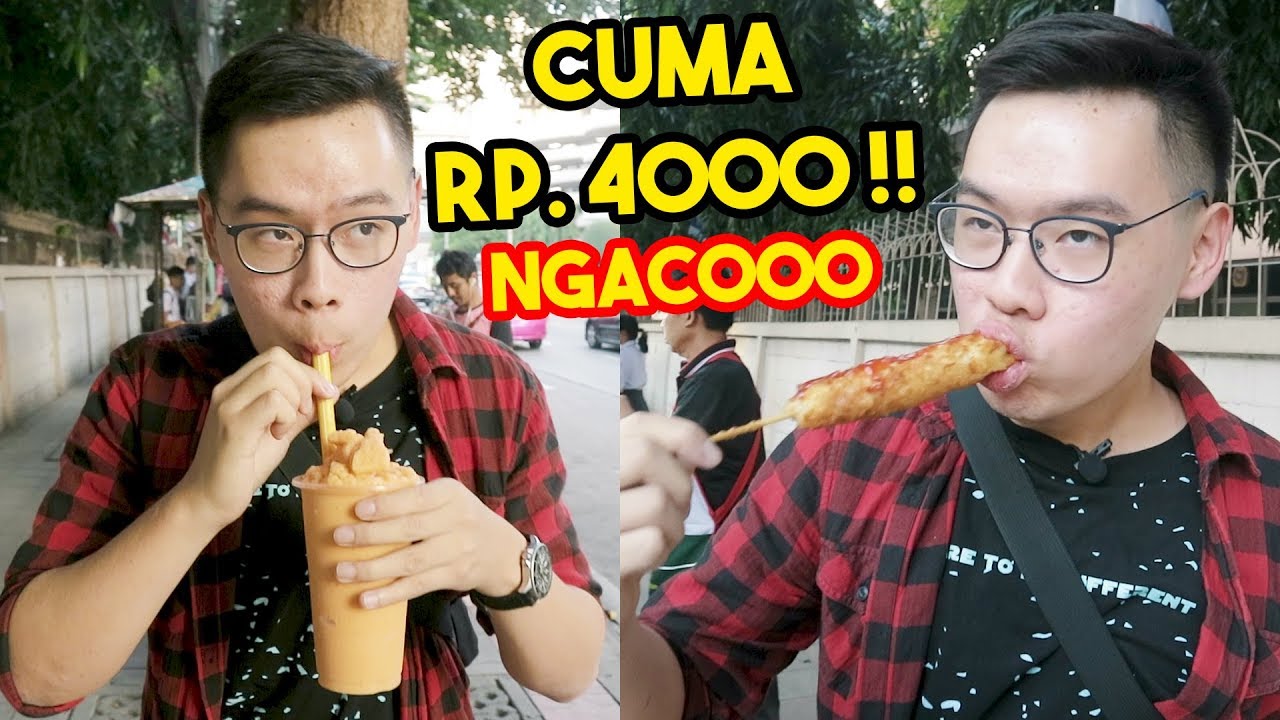 INI SEMUA CUMA RP 4000 DI BANGKOK!! GILA DAH ! - Bangkok Vlog #2