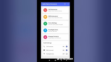 Best call announcer with TalkBack for blind user very useful call announcer for blind people
