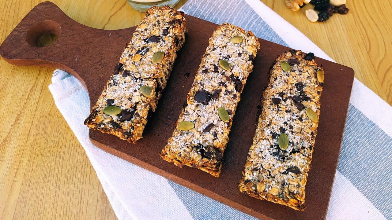 Barritas Energeticas Saludables | SOLO 3 INGREDIENTES