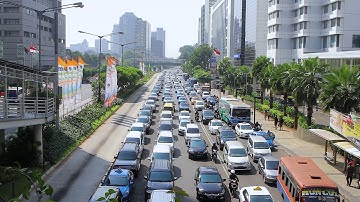 FREE VIDEO STOCK FOOTAGE. JAKARTA 2012- Ultra HD 4K.