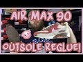 2004 air max 90 bacon outsole reglue  midsole color mixing  xchasemaccini