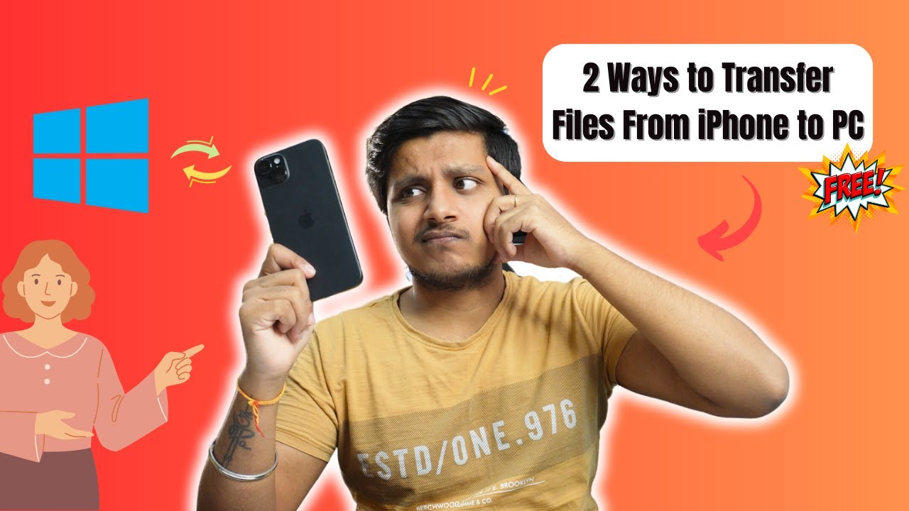 2 Ways to Transfer Files Between iPhone and Windows [2024] | How to ...