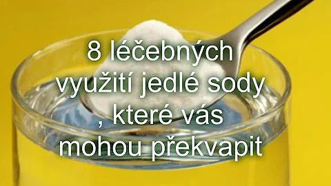 Jak vyčistit odpady jedlou sodou?