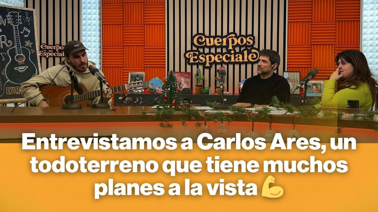 Entrevistamos a Carlos Ares, un todoterreno que tiene muchos planes a la vista 💪