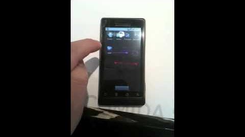 Motorola Milestone with Android 2.1