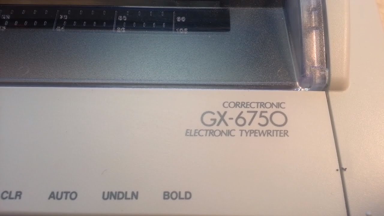 Brother Typewriter Repair Paper Feed Tension Release Spring Fix ML100