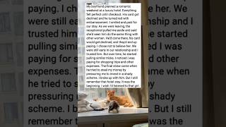 he planned the perfect weekend, but forgot one important detail 😳