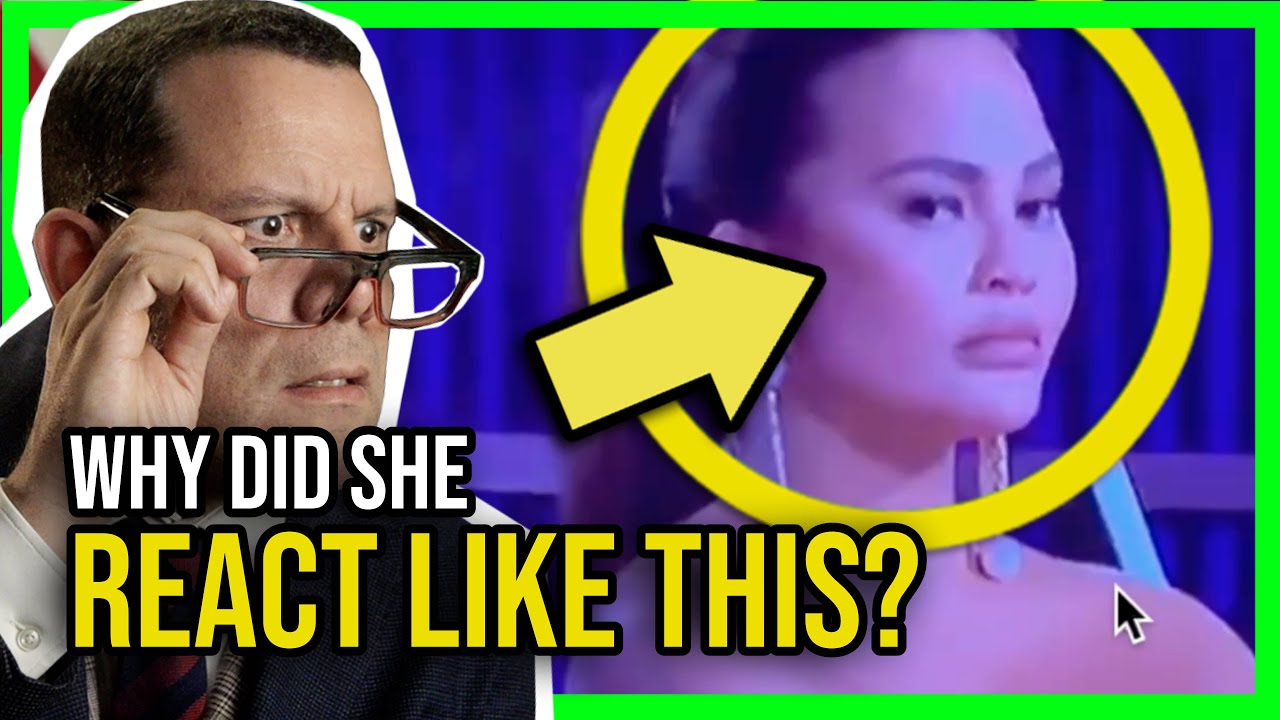 Watch Chrissy Teigen's REACTION when GOD is mentioned!