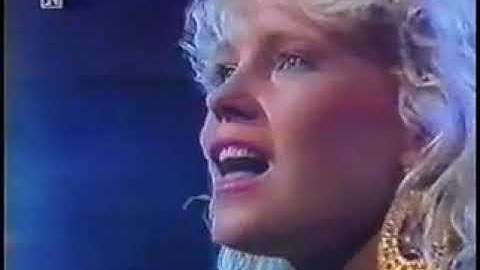 Mike Oldfield & Anita Hegerland - Arrival (1985 Bavarian TV) (ABBA Cover)