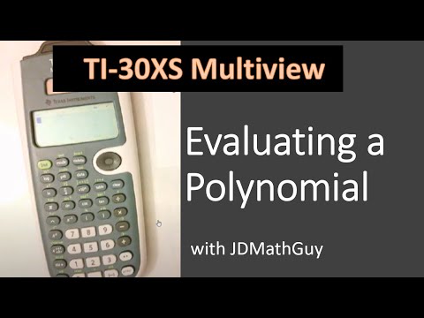 Evaluating a Polynomial
