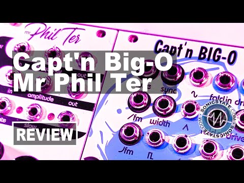 Cre8audio Capt'n Big-O and Mr Phil Ter Euroack modules - SonicLAB Review
