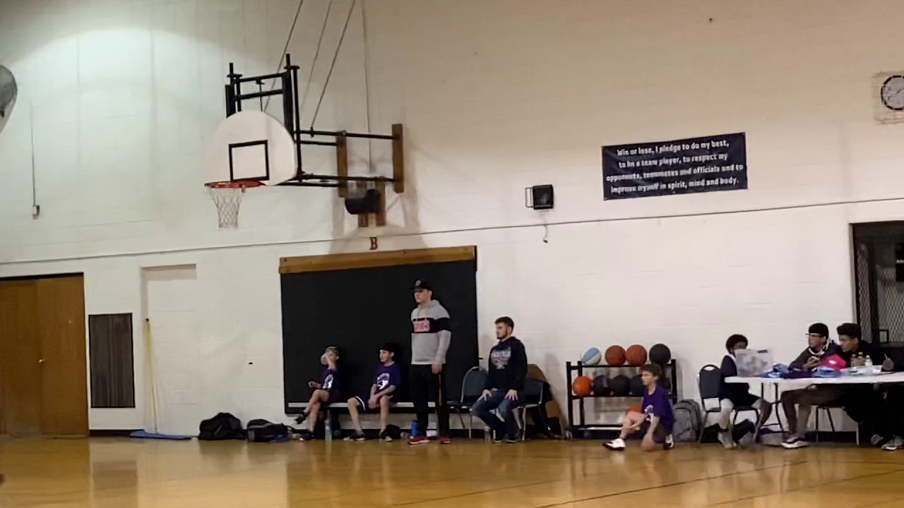 My first Basketball Game playing with the older kids part 4 2020