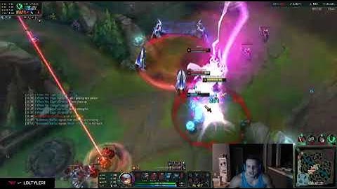 Tyler1 went mad on RIOT after heimerdinger nerf...