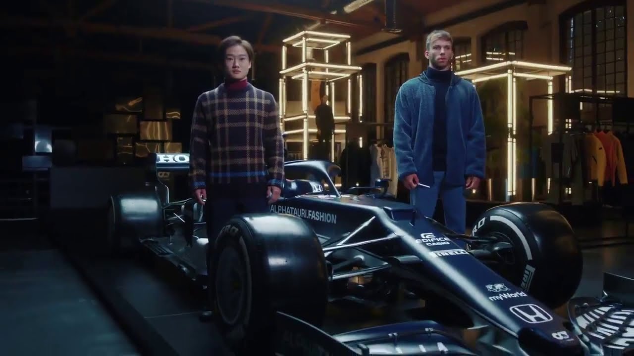 Alpha Tauri AT02 F1 Car Launched. Alpha Tauri AT02 F1 Car presentation Gasly Tsunoda AT02 F1 Car