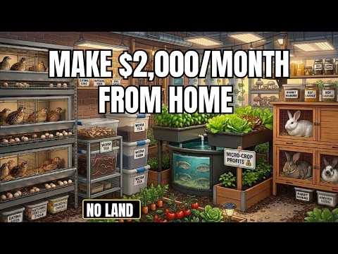 7 ANIMALS THAT PAY $2,000/Month — ZERO Land