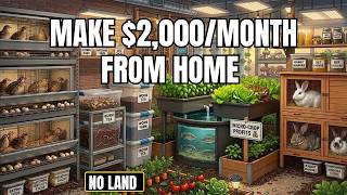 7 ANIMALS THAT PAY $2,000/Month — ZERO Land