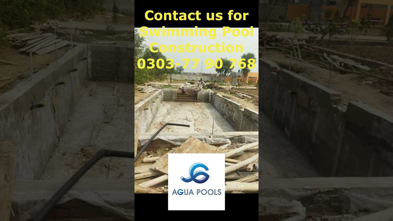 Swimming Pool Construction Company in Lahore || Agua Swimming Pool Contractor