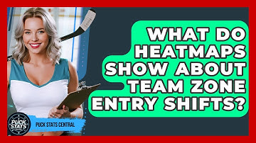 What Do Heatmaps Show About Team Zone Entry Shifts? - Puck Stats Central