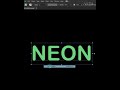 Adobe Illustrator Tutorial in Neon Effect | Design Guru