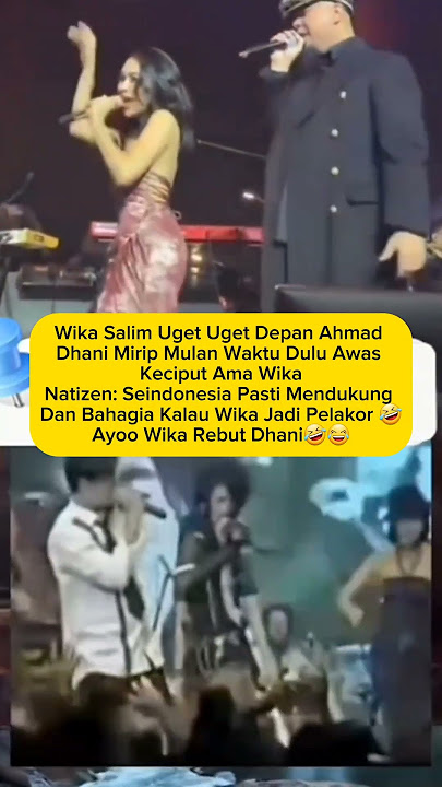 ahmad Dhani duet ama wika salim vs mulan jameela #ahmaddhani #mulanjameela #wikasalim
