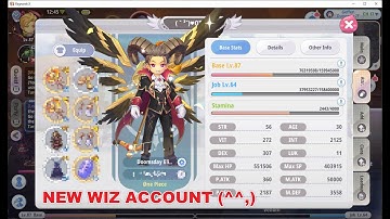 [Ragnarok X Global] KVM with New Account Hybrid Carry DPS 2H Wiz