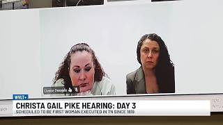 Hearing for execution of Christa Gail Pike Day 3 - Morning