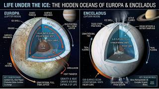 🌊 Life Under the Ice: Hidden Oceans of Europa & Enceladus | Secrets of Moons of planets | FACTS