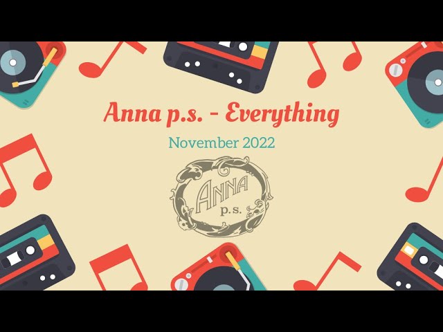Watch We Are Everything - Anna p.s. - Live, with vocal looping! on YouTube