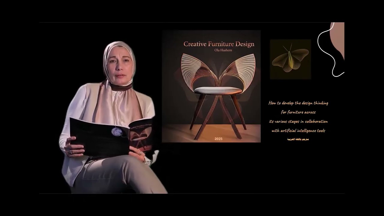 حفل توقيع كتاب للمؤلفة ا.د / علا علي هاشم -  كتاب " Creative Furniture Design