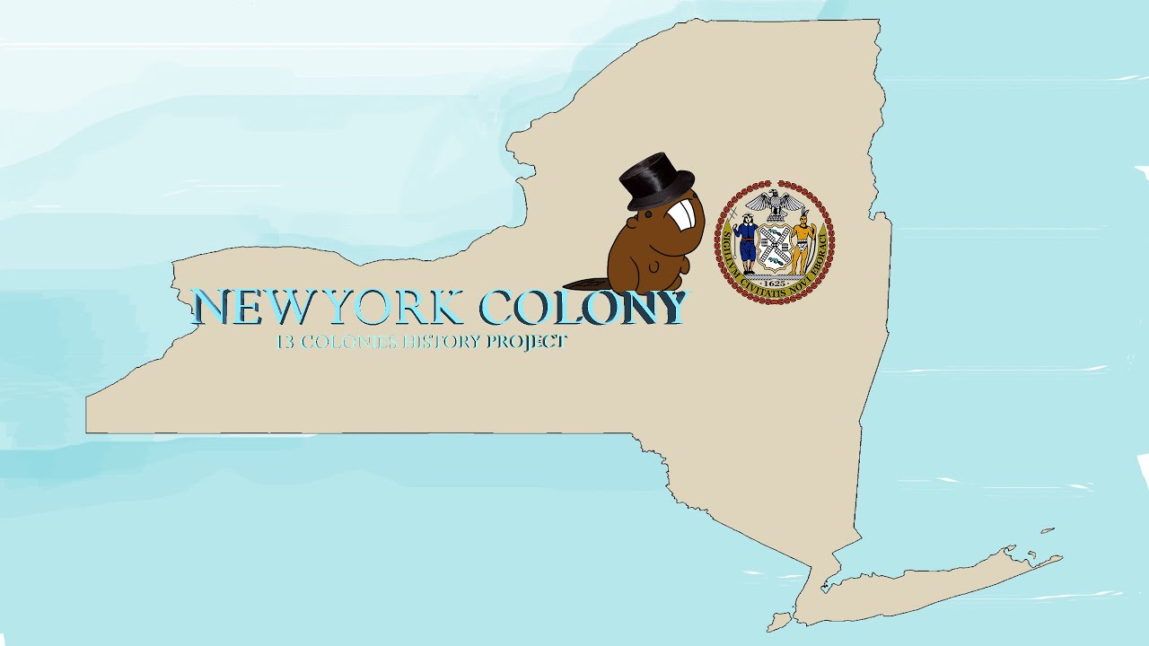 13 Colonies Map Of New York United States Map