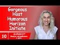 Повторяем слова за неделю - gorgeous, host, humorous, horizon, initiate *c разговорными упражнениями